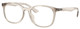 Transparent Light Brown / Clear