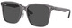 Transparent Grey / Dark Grey