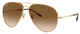 Arista Gold / Clear & Brown
