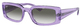 Transparent Violet / Light Grey