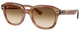 Striped Brown / Clear Grad Brown