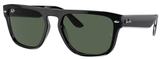 Black Transp / Dk Green