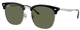 Black On Silver / Dark Green