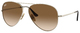 Arista Gold / Clear & Brown