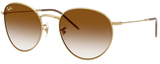 Ray-Ban Sunglasses RBR0103S Round Reverse 001/CB