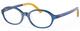 Transparent Dark Blue / Clear