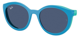 Turquoise On Blue / Dk Blue / Clear