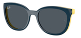 Dk Bl On Rubber Yell Dk Gry / Clear