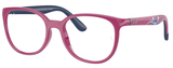 Fucsia & Rubber Blue / Clear