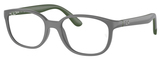 Dark Grey On Green / Clear