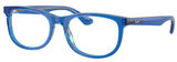 Transparent Blue & Grey / Clear