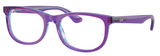 Transparent Violet & Lt Blue / Clear