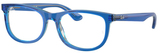 Transparent Blue & Grey / Clear