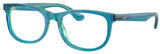 Transparent Blue & Green / Clear