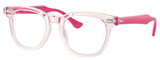 Transparent Pink / Clear