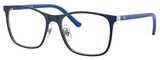 Blue On Silver / Clear