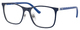 Blue On Silver / Clear