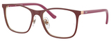 Bordeaux On Rose Gold / Clear