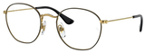 Black On Gold / Clear