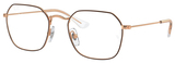 Brown On Rose Gold / Clear