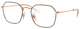 Brown On Rose Gold / Clear