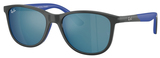 Grey On Rubber Blu / Dk Blu Mirr Blu