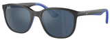 Grey On Blue / Dark Blue