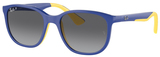 Lt Blue On Yellow / Grey