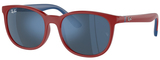Red On Blue / Dark Blue