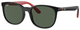 Black On Red / Dark Green