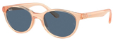 Transparent Orange / Dark Blue