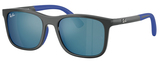 Grey On Rubber Blu / Dk Blu Mirr Blu