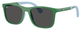 Green On Rubber Lt Blue / Dk Grey