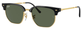 Black On Gold / Dark Green