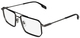 Dark Ruthenium / Black / Clear