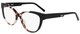 Milk Tortoise / Black / Clear