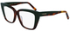 Tortoise / Dark Green / Clear