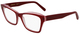 Burgundy / Rose / Clear