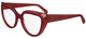 Transparent Red / Red / Clear