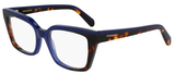 Opaline Blue / Dk Tortoise / Clear