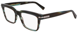 Striped Green / Clear