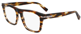 Striped Brown / Clear