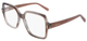 Striped Taupe Nude / Clear