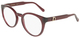 Transparent Burgundy / Clear