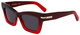 Gradient Dark Red Transparent
