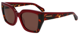 Opaline Burgundy / Red Tortoise