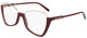 Burgundy / Clear