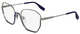 Violet / Silver / Clear