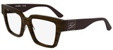 Striped Brown / Clear