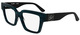 Striped Blue / Clear
